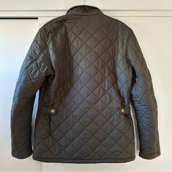 NWOT Barbour Powell Quilted Jacket in Sage Green - Picture 6 of 14